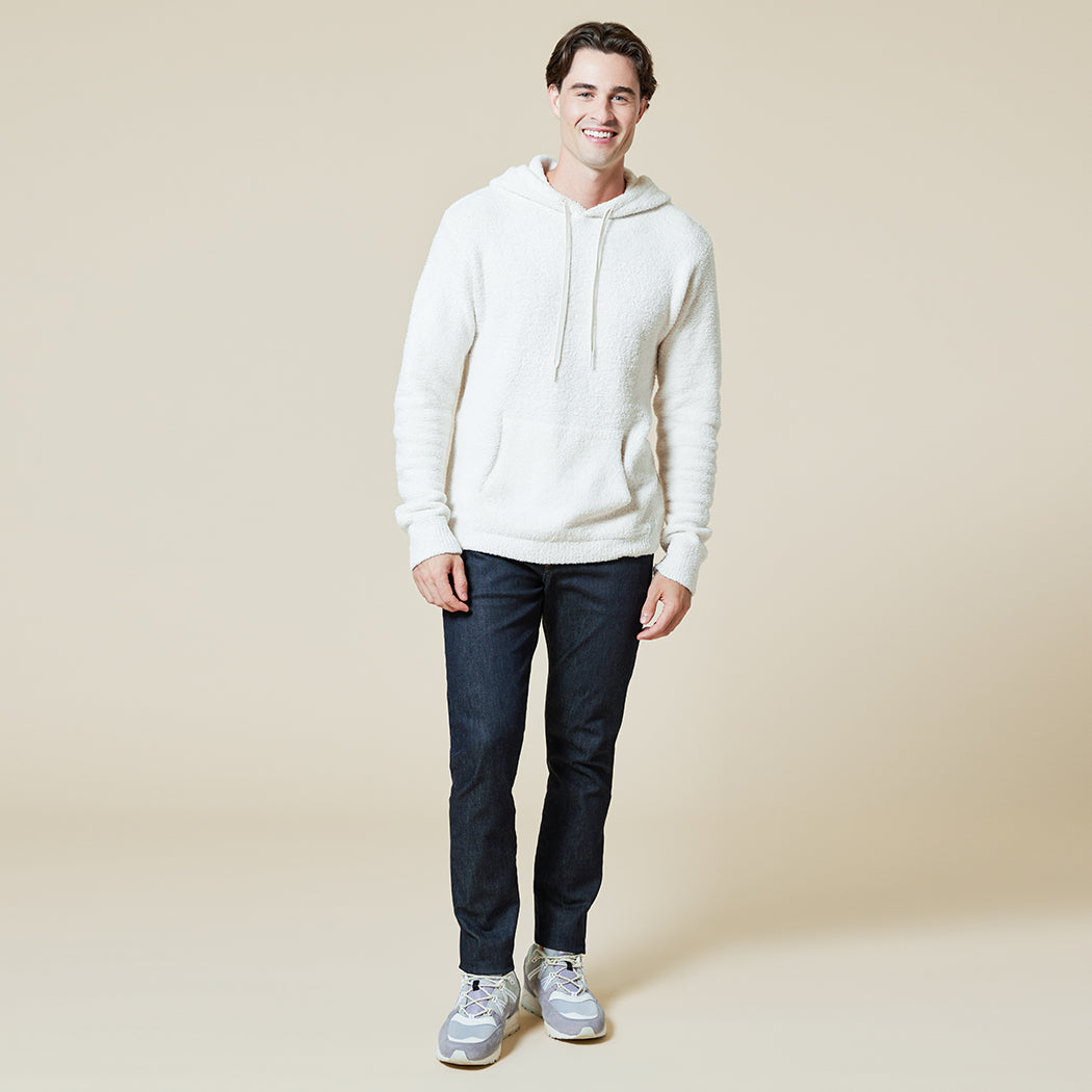 Take Ten Men's Solid Marshmallow Hoodie Almond