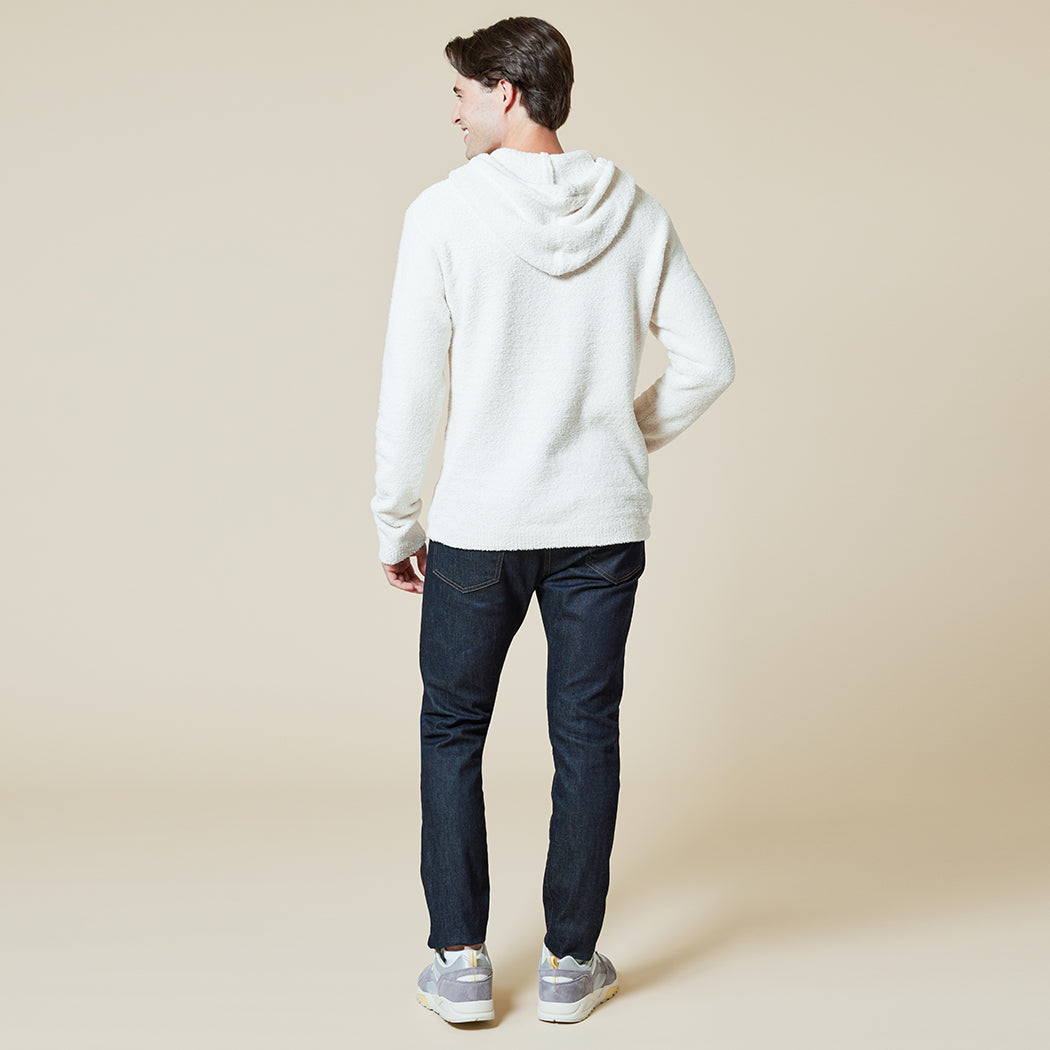 Take Ten Men's Solid Marshmallow Hoodie Almond