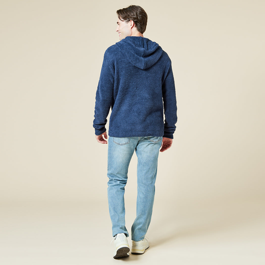 Take Ten Men's Solid Marshmallow Hoodie Midnight