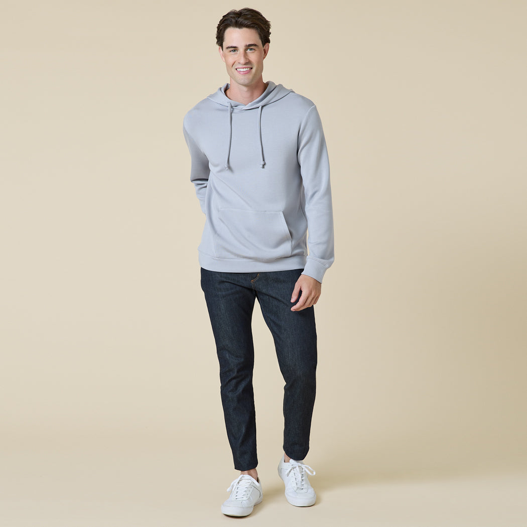 Take 10 Men's DreamTech Hoodie Grey