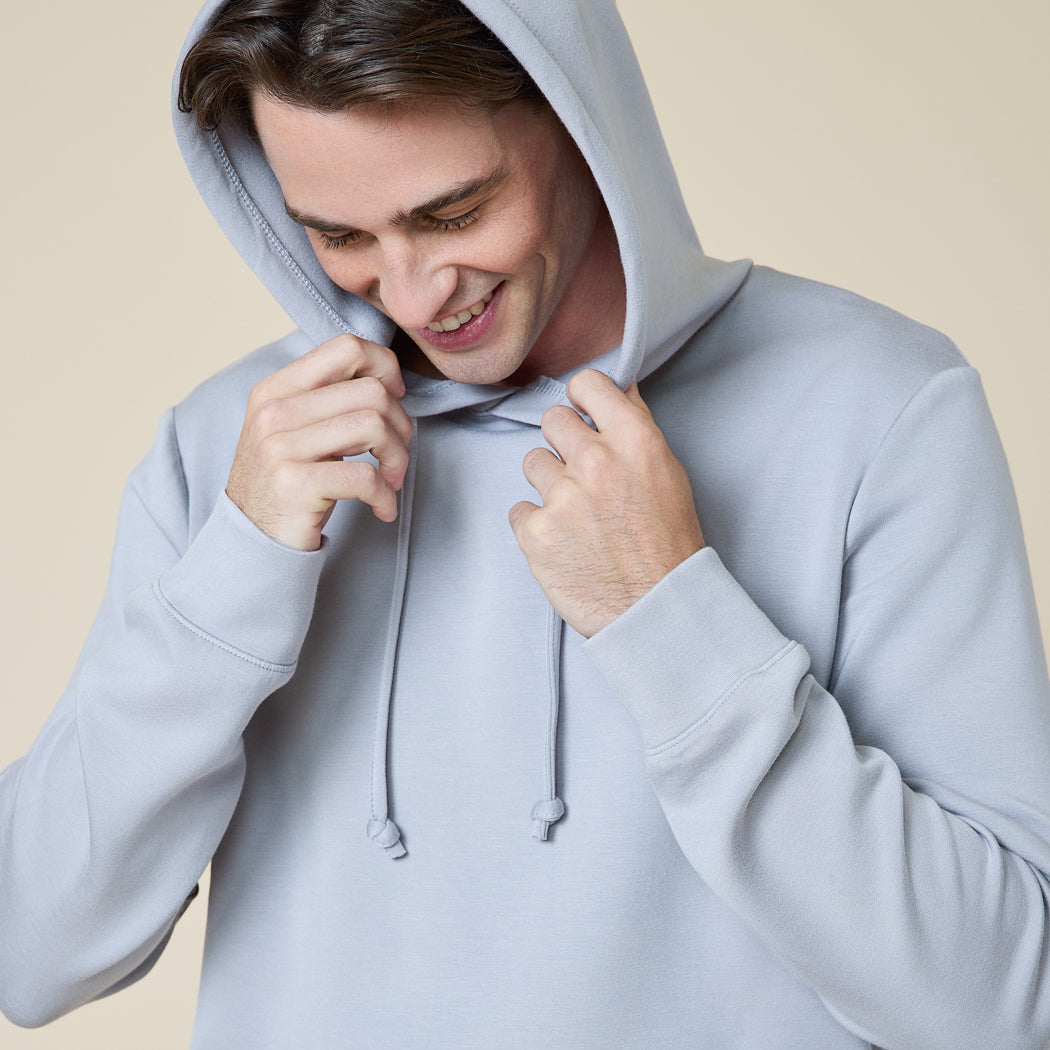 Take 10 Men's DreamTech Hoodie Grey