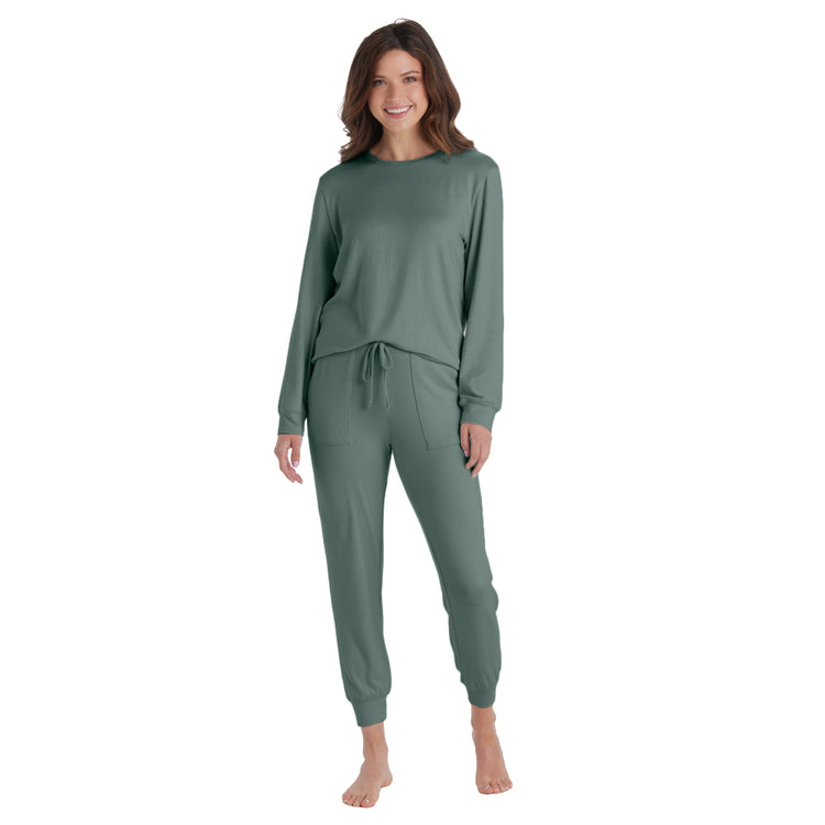 Dream Jersey Crew Neck Lounge Set – Softies