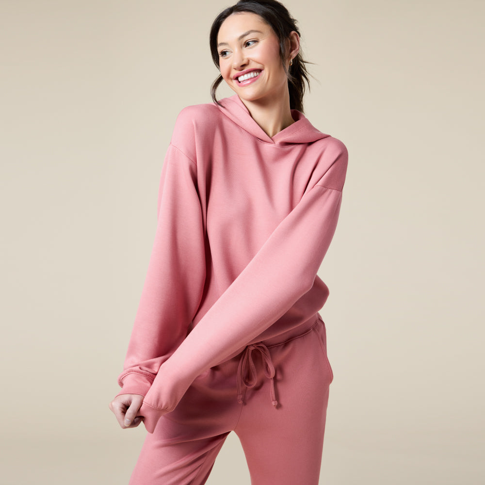 DreamTech Oversize Hoodie Lounge Set Copper Rose