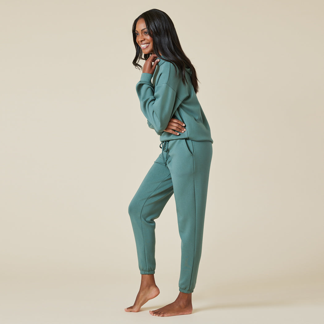 DreamTech Oversize Hoodie Lounge Set Dusty Green