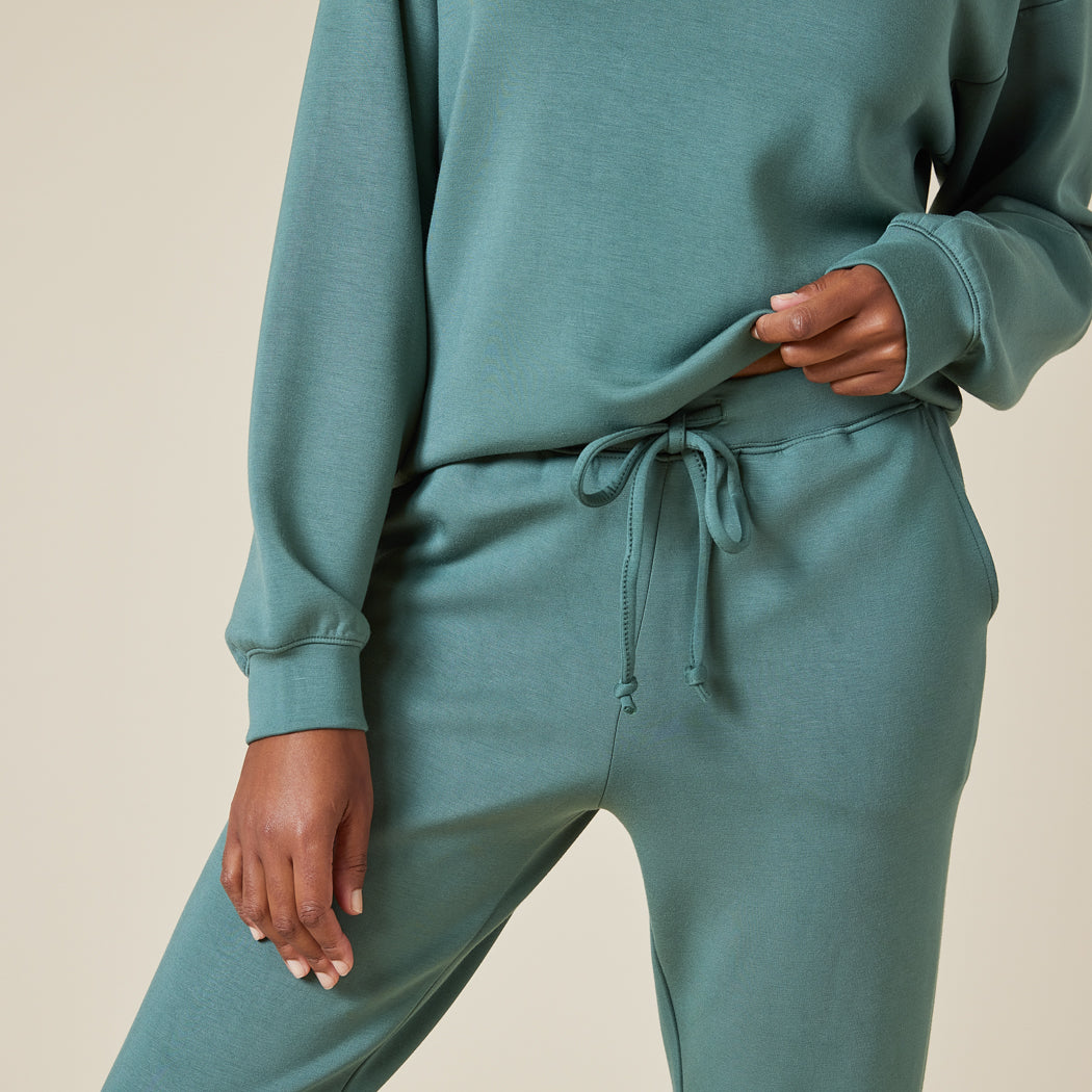 DreamTech Oversize Hoodie Lounge Set Dusty Green