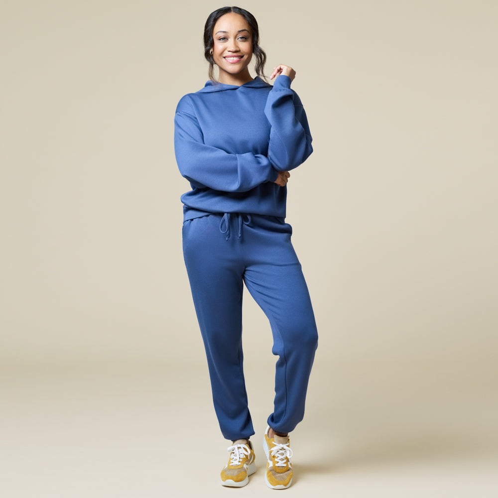 DreamTech Oversize Hoodie Lounge Set Indigo