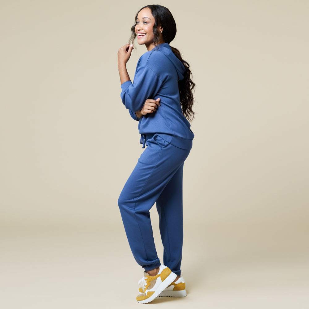 DreamTech Oversize Hoodie Lounge Set Indigo