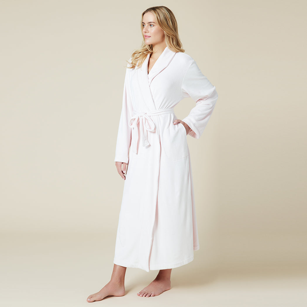 Serenity Wrap Robe Blush Pink