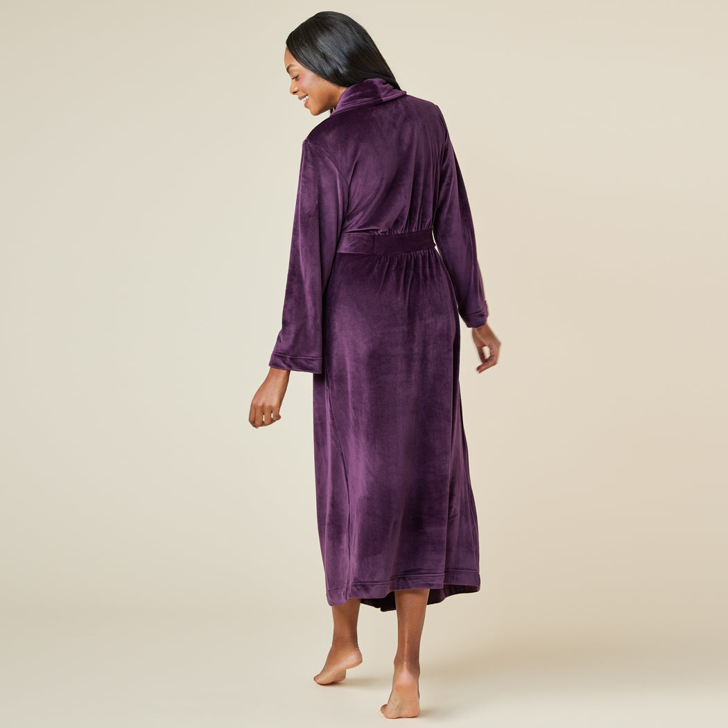 Serenity Wrap Robe Fig