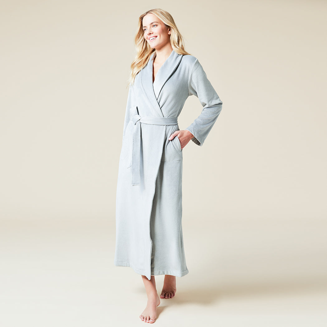 Serenity Wrap Robe Grey