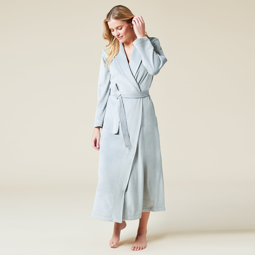 Serenity Wrap Robe Grey