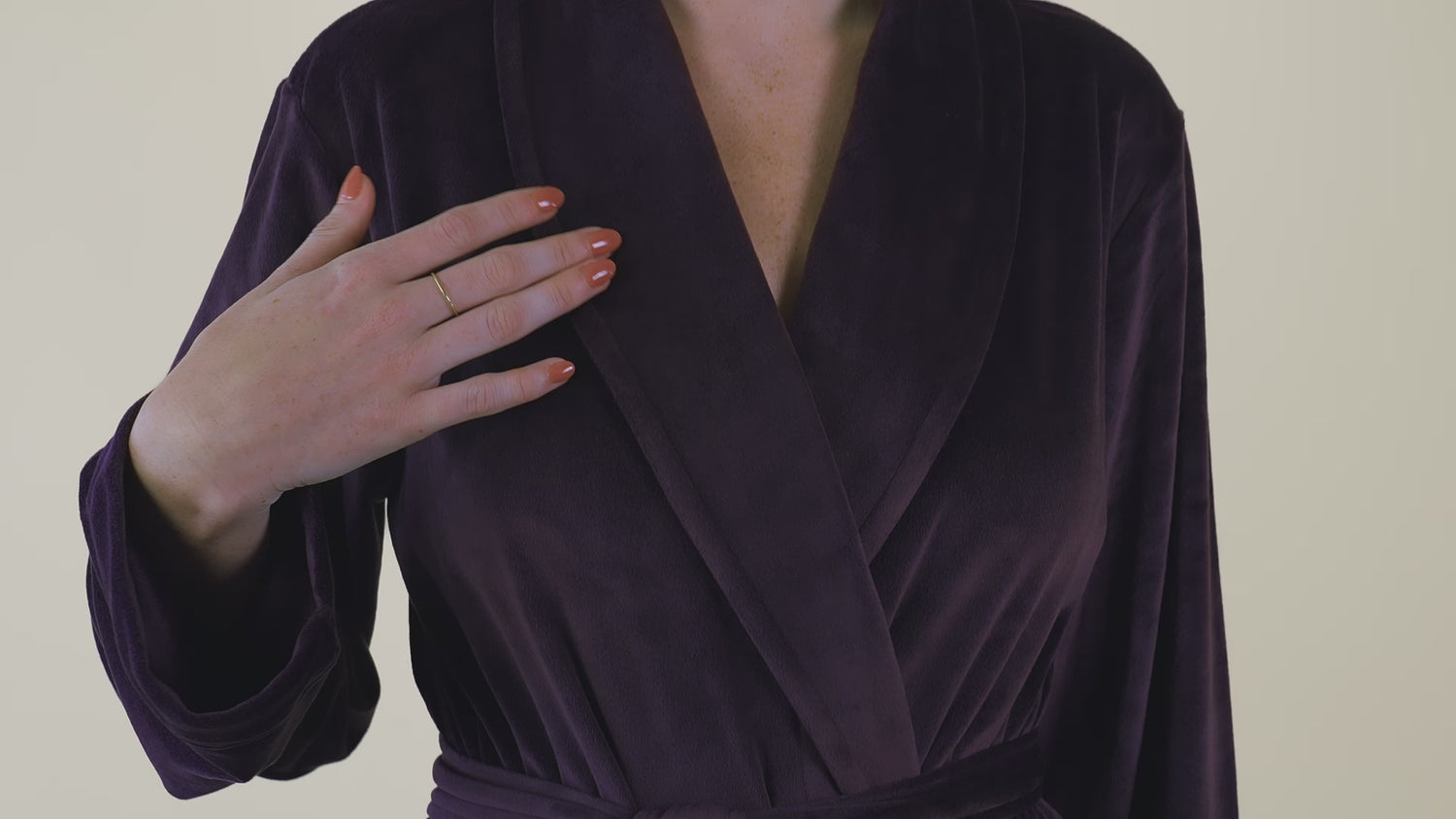 Serenity Wrap Robe Fig